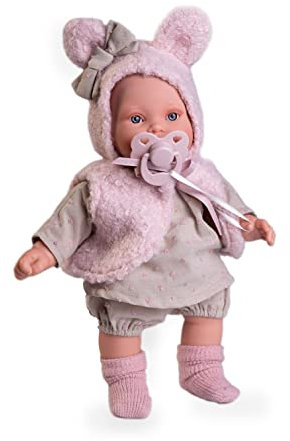 Muñecas Antonio Juan - Kika lagrimitas con Chaleco de orejitas