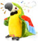 TLYYUKP Talking Parrot Toy, Baby Toys 0-6 Months, Dancing Cactus With Recordable Voice, Plush Bird With Waving Wings, Sensory Toys for Autism, Interactive Learning Gift (Green)