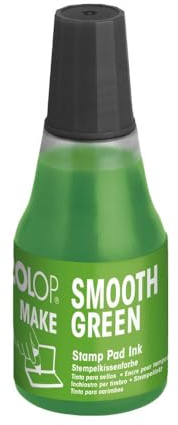 Recharge encre COLOP pour tampons MAKE | 25ml | Vert | Smooth Green