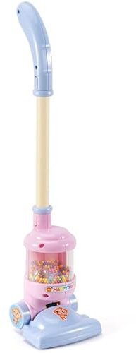 Sirxlevcy Kinder -Staubsauger Spielzeug Simulation Staubsauger Kinder Geben Vor, Reinigung Lernspielzeug Mini Vakuum, Blau