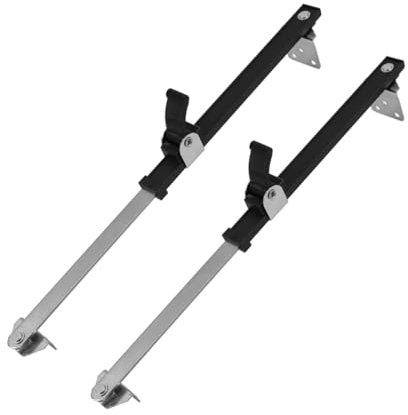 SHINEOFI 2pcs Window Telescopic Brace Heavy Duty Window Latch for Casement Safety Hardware Accessories