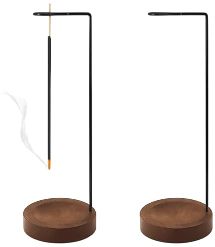 Räucherstäbchenhalter, 2 Stück Handgefertigte Räucherstäbchen Halterung Aus Holz, Für Meditation, Yoga Und Entspannung, Dekorative Räucherstäbchenhalter