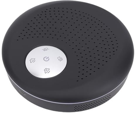 Oreilet Altavoz y Micrófono de la Conferencia, Altavoz de Conferencia con Recogida de Voz de 360 °, Reducción de Ruido, Micrófonos de Conferencia, Plug and Play USB