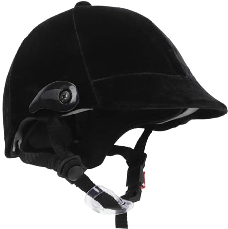 HONITANO Children's Horse Riding Hat for Kids and Toddlers, Adjustable Equestrian Helmet with Full Ventilation, Breathable Comfort, Removable Ear Pads and Chin Strap for Horse Riding