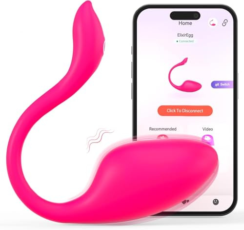 Smart Kegel Trainer & Pelvic Floor Trainer with App Control, Waterproof Silicone & USB Chargeable & Remote Control, Recommended for Pelvic Floor Tightening and Bladder Control s246