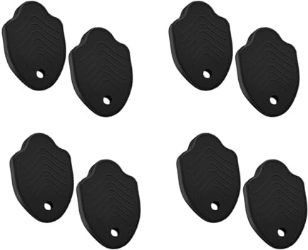 Mokamika SPD - Cubiertas para zapatos de bicicleta, resistentes, compatibles con SM-SH51 SPD Cleats, 4 pares