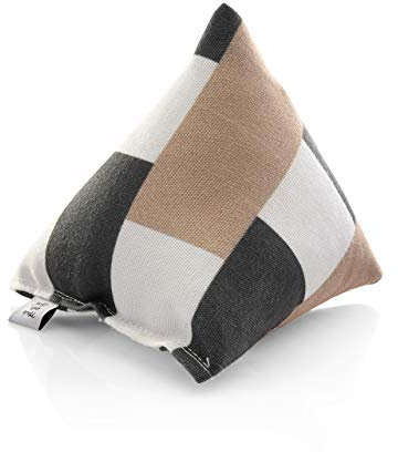 CanadianCat Company | Schmusekissen Pyramide XL Karo mit Katzenminze für Katzen