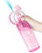 HKTOPCNE Botella de agua en aerosol para beber Botella de agua deportiva Ciclismo sin BPA, 600 ml para gimnasio, ciclismo, correr, escalar