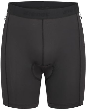 Ziener Herren NEIK X-Gel Fahrrad-Unterhose/Rad-Innenhose/Mountainbike-Unterwäsche - sehr atmungsaktiv|gepolstert|schnelltrocknend|elastisch, Black, 52