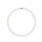 Candyfancy Pearl Necklace Men's Choker Beads Chain White Round Simulated Glass Beads Chain 40/45/50/55/60 cm Long Necklace Pearls White for Men Women and Girls Gifts Pearls 6/8/10 mm