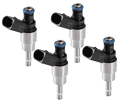 A ABSOPRO Inyector Combustible Boquilla Para VW Eos 2.0T 07-09 4Pcs