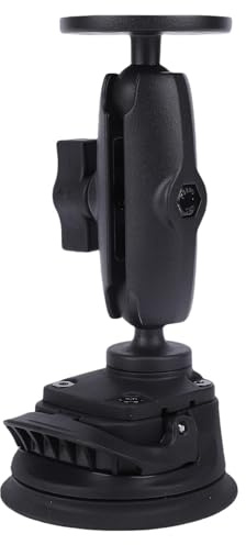Luocute Potente Soporte de Doble Bola con Succión Al Vacío para Tableta de Coche, Articulaciones Ajustables, Soporte para Tableta en Parabrisas, Hecho de Caucho Industrial, con Base de