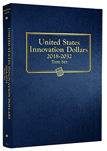 Whitman US Innovation Dollar Coin Album Type/Proof 2018-2032#4711
