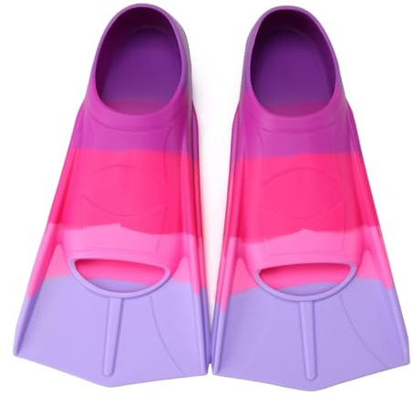 Azuunye Kids Swim Fins Youth Short Blade Swimming Training Flippers