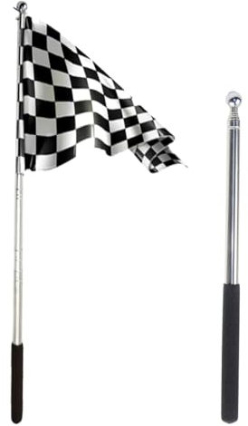 Bastón didáctico telescópico de Acero Inoxidable - 1 Metro Extensible - diámetro 10 mm