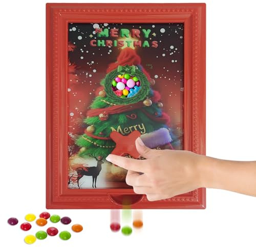 Portarretratos – Dispensador de aperitivos | Contenedor de postre, expositor de recuerdos, contenedor decorativo para golosinas, marco de servir, accesorio para eventos, estuche de fotos