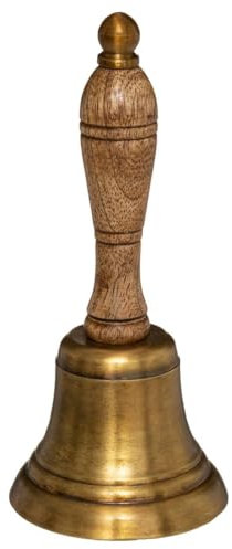 Atmosphera - Cloche - manguier et métal - D7-5 cm