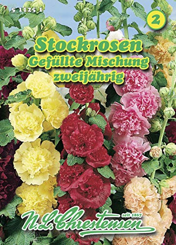 N.L. Chrestensen 511251 Stockrose Gefüllte Mischung (Stockrosensamen)