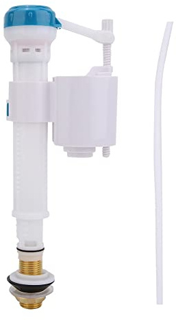 Boya Cisterna,Cisterna WC Universal,Cisterna Wc,Válvula De Flotador,Bolla Cisterna Wc, Válvula de llenado de cisterna de inodoro,ABS Válvula de llenado con Botón Pulsador(G1/2) ﻿