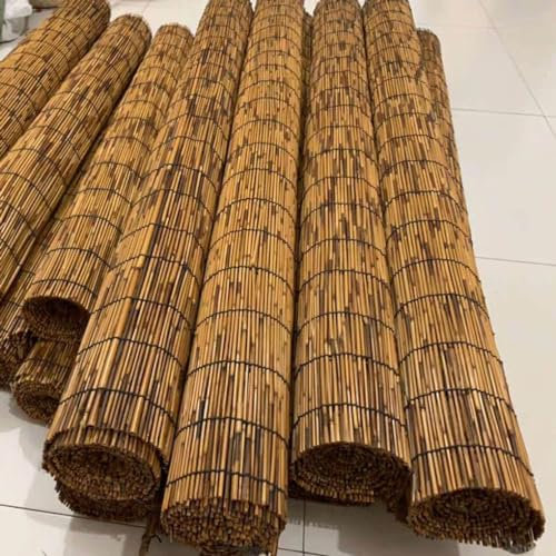 HRXQ Canisse Bambou Brise Vue Jardin 90×500cm 120×300cm 120×500cm Clôture en Roseau Écologique pour Terrasse, Balcon Et Jardin Coupe-Vent - Facilité De Coupe ＆Installation (Size : 140x500cm)