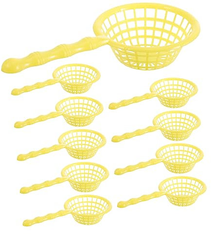 TOYANDONA 10st Strandsand Strandkinder Aufblasbare Schwimmbecken Für Am Strand Fischnetz Pool Aufblasbar Sandsieb Kindergießkanne Teenager Wasser Plastik