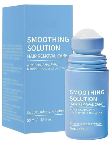 After Shave Soothing Roll-On Serum For Women – Ingrown Hair & Razor Bumps Improvement For Underarms, Bikini, Face & Legs | Moisturizing Ingrown Hair Cream