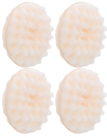 jojofuny Dual-sided Dishwashing Sponge with Suction Cup Holder Non-scratch Washable Kitchen Scrubbers for Pans Pots Soft and Tough Sides for Dry Wet Cleaning Compact Hanging Storage for