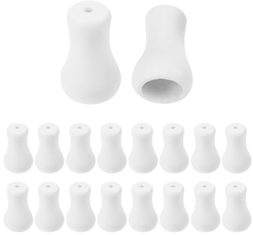 SUPVOX 20 Tiradores de Cordón para Persianas de Plástico, Perillas de Cuerda para Estores y Cortinas, Repuestos para Extremo de Persiana, Accesorios para Decoración del Hogar