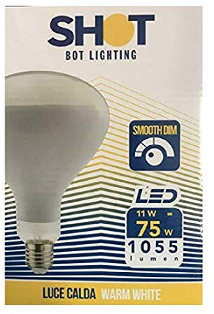 - Shot - R125. Bombilla LED de recambio para lámparas “Parentesi Flos”; potencia: 8 W