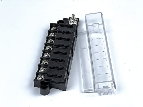 edi-tronic 8fach Sicherungshalter Kompakt 12V/24V KFZ LKW Auto Boot Sicherungskasten