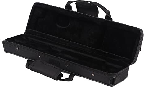 Flötenkoffer, Klarinettenkoffer, Posaunenkoffer, Oxford-Stoff, Wasserdicht, Tragbare Tragetasche, Flötenkoffer für 16-Loch-Flöte