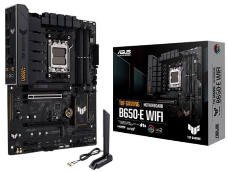 ASUS TUF GAMING B650-E WIFI AM5 DDR5 PCIe 4.0 ATX Motherboard