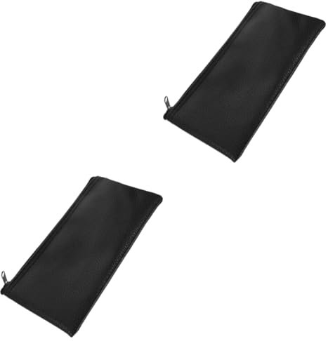 Parliky 2St Mikrofon Aufbewahrungstasche Mikrofon-Schutztasche Kofferzubehör Mikrofontasche stoßfester Mikrofonkoffer Tragetasche für tragbare Mikrofone Mikrofon-Tragetasche Haut Black