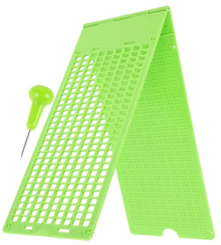 TOVINANNA Braille Facile da Usare e Sicura per Non Vedenti Set con Penna per Scrittura e Apprendimento Braille