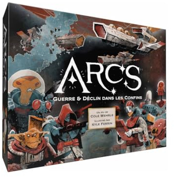 Matagot Arcs – Conquérez Les étoiles, imposez Votre volonté ! - Jeu de Société - De 2 à 4 Joueurs - 14 Ans et Plus
