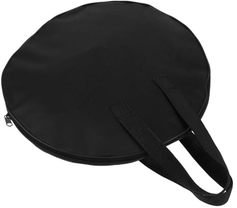 BESPORTBLE Dumb Drum Pad Travel Bag Black Dumb Drum Pouch Portable Practice Pad Equipment Storage Case Holder Backpack Carry Gig