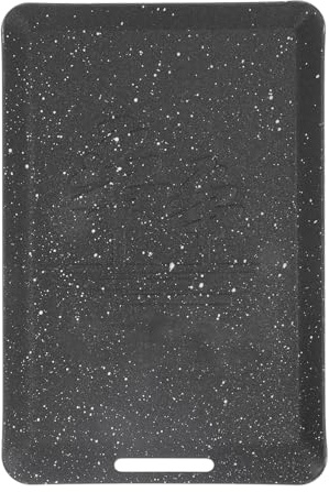 Denash Mini Compacta Sartén sin Palos para Acampar y Pescar, una Sartén Duradera de Parrilla para Actividades Al Aire Libre (BLACK)