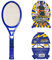 The Executioner Coloured Mosquito, Fly, Wasp, Bug, Insect Swatter/Killer and Bug Zapper Racket Single Layer for Most Efficient Zapping Indoor Outdoor Long Handle (Blue)