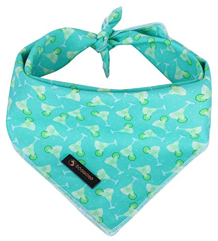 DGOWONG Hundehalstuch, Baumwolle Sommerstrand Badana Hund Hunde Dreieck Lätzchen Halstuch Hunde halstüche für Kleine, Mittelgroße und Große Hunde