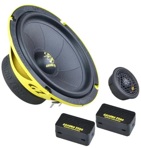 Ground Zero GZIC 165.2SPL 165 mm 2-Wege SPL Komponenten-Lautsprechersystem