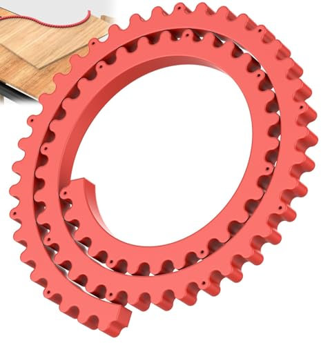 2 m Gabarit Defonceuse a Bois pour le Fraisage de Moulures Courbes, Gabarit Plan de Travail, Adapté au Bois et au Métal, Idéal pour Les Travailleurs du Bois