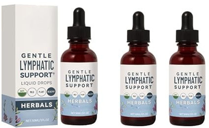Liquide de soutien lymphatique/soin doux/soutient la vitalité et l'élasticité de la peau,3Pcs