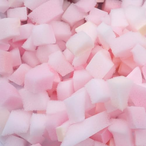 vidaXL Riempimento in Schiuma Sminuzzata Rosa 2,5 kg Poliuretano, Salotto, Inserto in Schiuma Moderna, Materiale tritato, riempimento Creativo, Uso Artistico, Fornitura Rosa, Interno