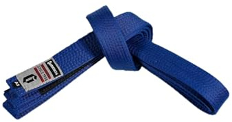 Gameness Adult Jiu Jitsu Belt | BJJ Belt for Beginners and Experts Blue A4