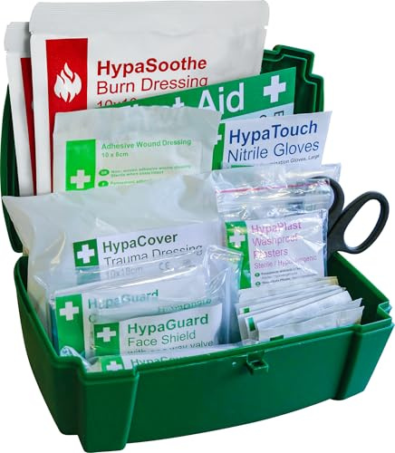 Safety First Aid Group - Kit de primeros auxilios para viajes y motorización