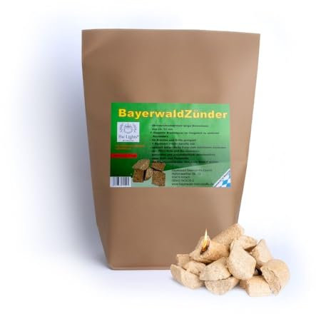 Allume-feu 2,5 kg - Durée de combustion : env. 14 min - Fabriqué en Allemagne.