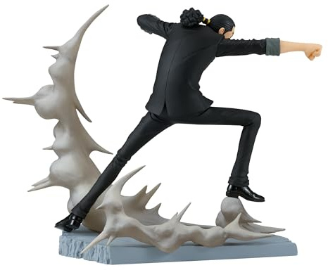 Banpresto Action Figure Rob Lucci One Piece - Senkozekkei 10 cm, Multicolore BP89113P