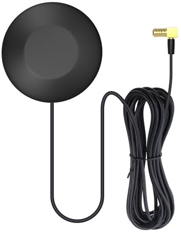 DAB Antenne Auto, SMB-Anschluss, DAB Plus Antenne mit 300cm Kabel für Pioneer, Kenwood, JVC, Alpine, AiliTech Radios - Hohe Signalempfindlichkeit, hohe Verstärkung 18 DBI