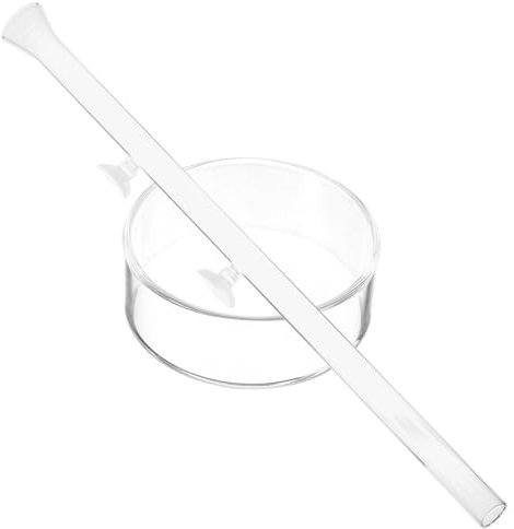 Kisangel 4 Sätze Garnelen fütterungsrohr Praktisches Futterrohr für Fische Futterröhren für Fische Aquarium Garnelen-Futtersonde Glas automatisch Spender Zuchtbedarf