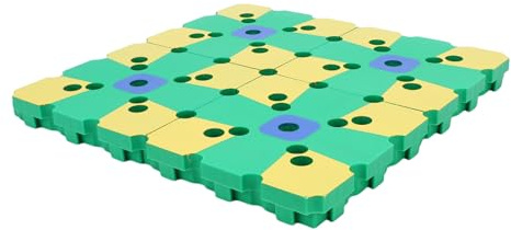 Haofy Square Foot Gardening Spacer, Plant Spacing Tool, 4ST Plastset med Såmaskin och Växtetiketter för Grönsaksträdgård och Utomhusgård, Nybörjarvänligt System för